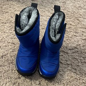 Dream Pairs Blue Kids Winter Boots